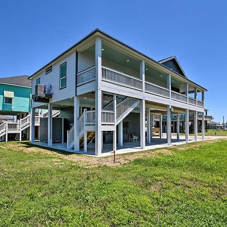 Bolivar Peninsula Beach House, Steps To Coast Bagian luar foto